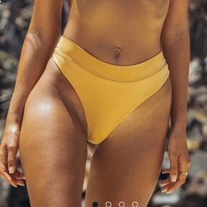 For you bikini bottom in caramel